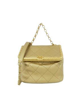 Chanel Bag Handbag Gold